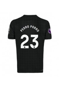 Tottenham Hotspur Pedro Porro #23 Fotballdrakt Borte Klær 2025-26 Korte ermer